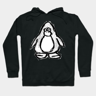Dark and Gritty Club Penguin Hoodie